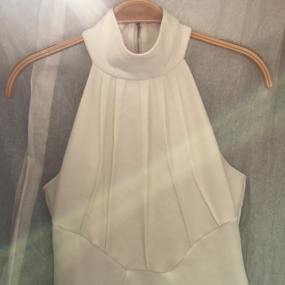 GUESS Holiday Party Dress White Bodycon - Picture 2 of 7